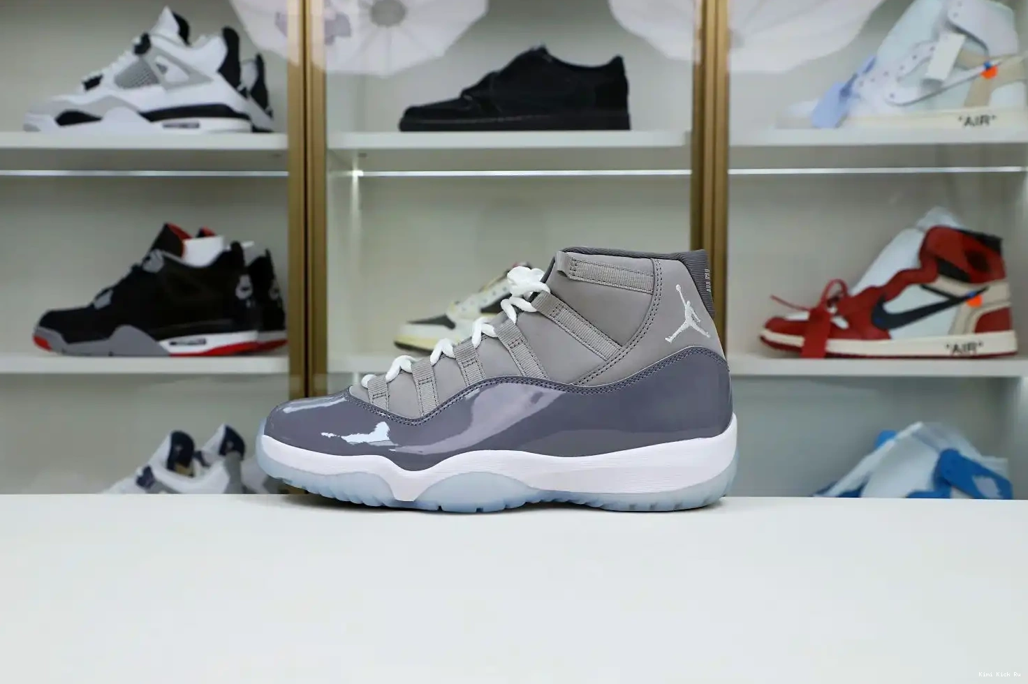2021 JORDAN Kimikick 11 GREY' AIR RETRO 'COOL 0622